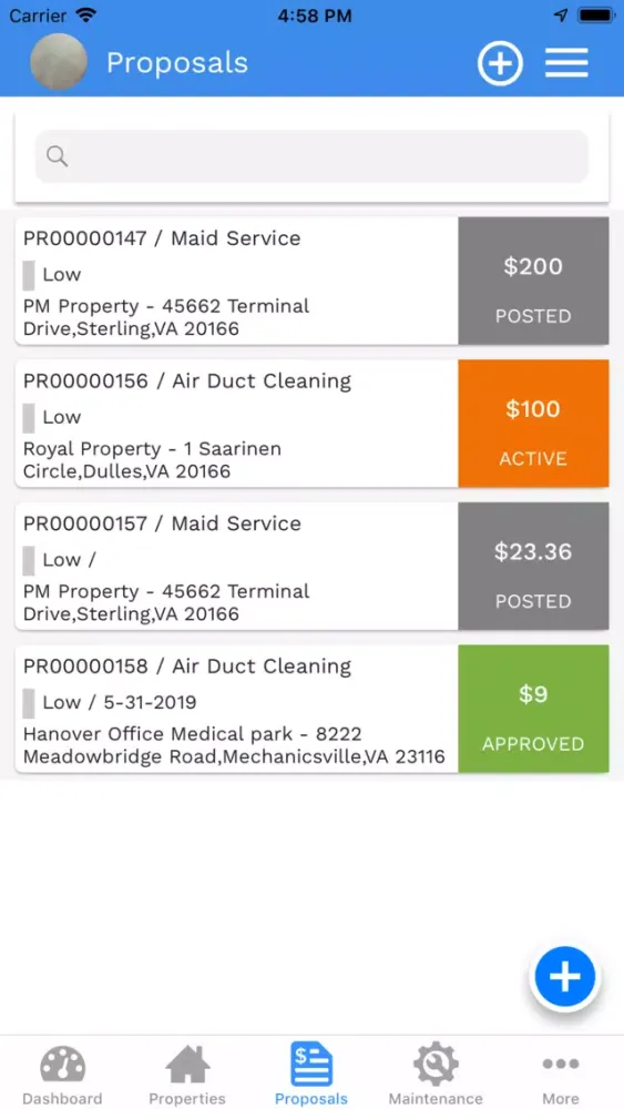 CRE Client سکرین شاٹس