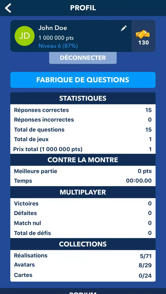 Super Quiz - Culture Générale Screenshots