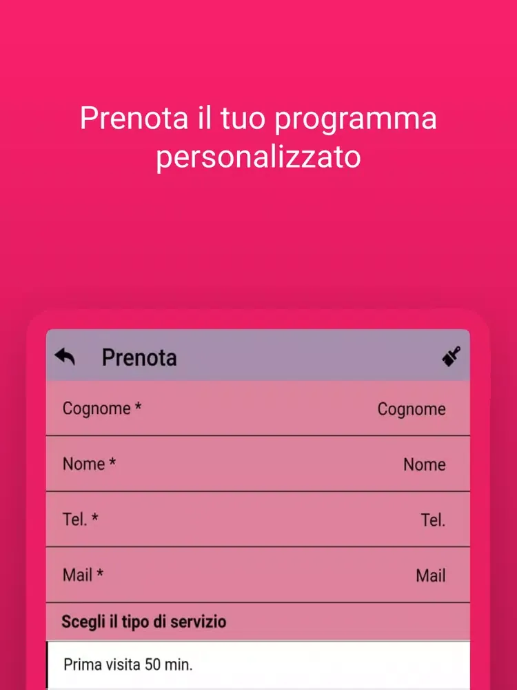 Nutrizionista Sannino iPad  Screenshots