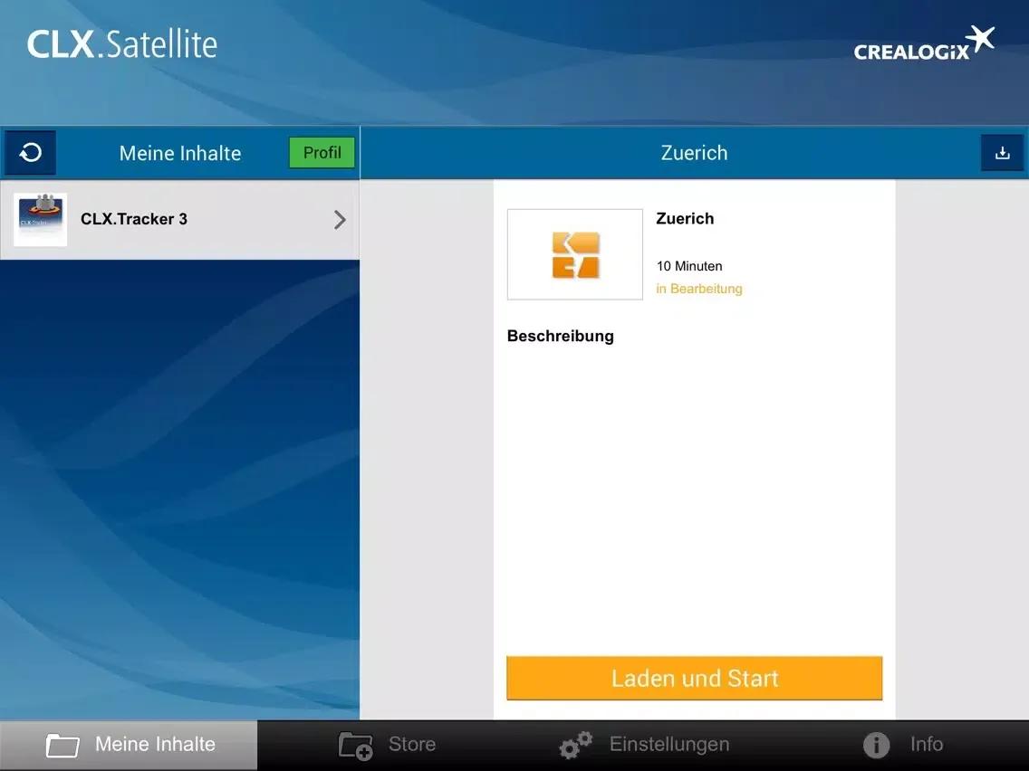 CLX.Satellite iPad  Ekran Görüntüleri