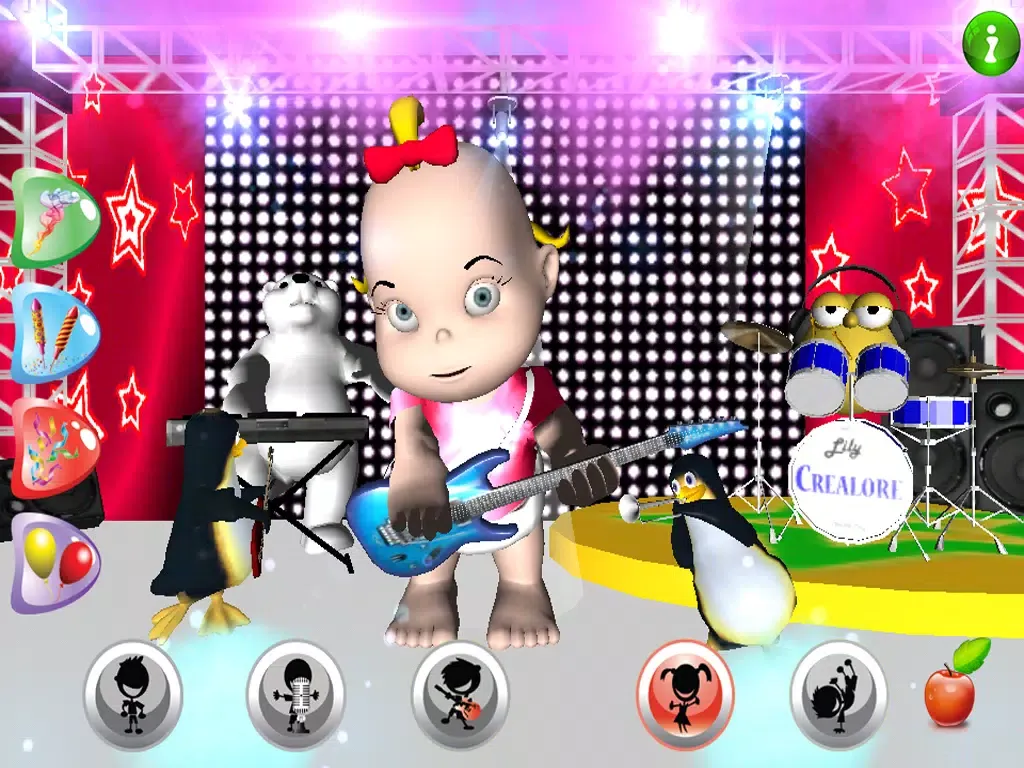 Ảnh chụp màn hình của Lily Rock Band iPad 