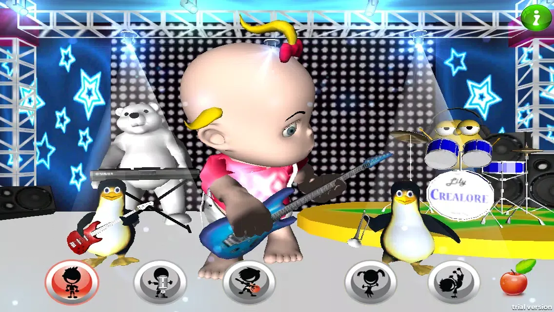 Ảnh chụp màn hình của Lily Rock Band