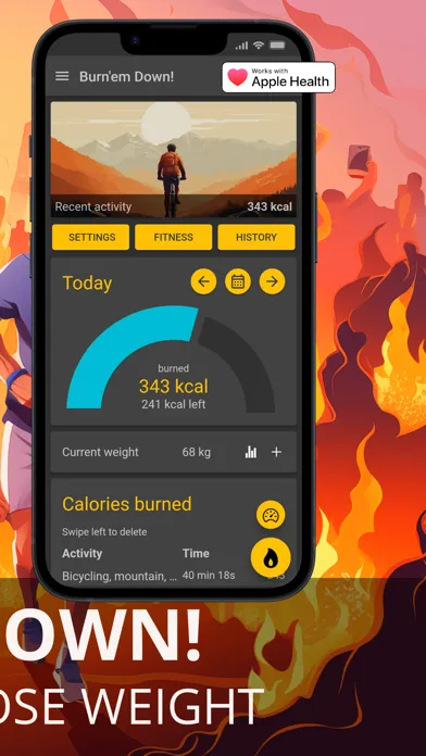 Burn Calories & Lose Weight スクリーンショット