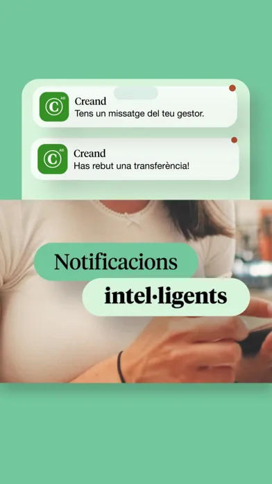 Creand Banca Online Screenshots