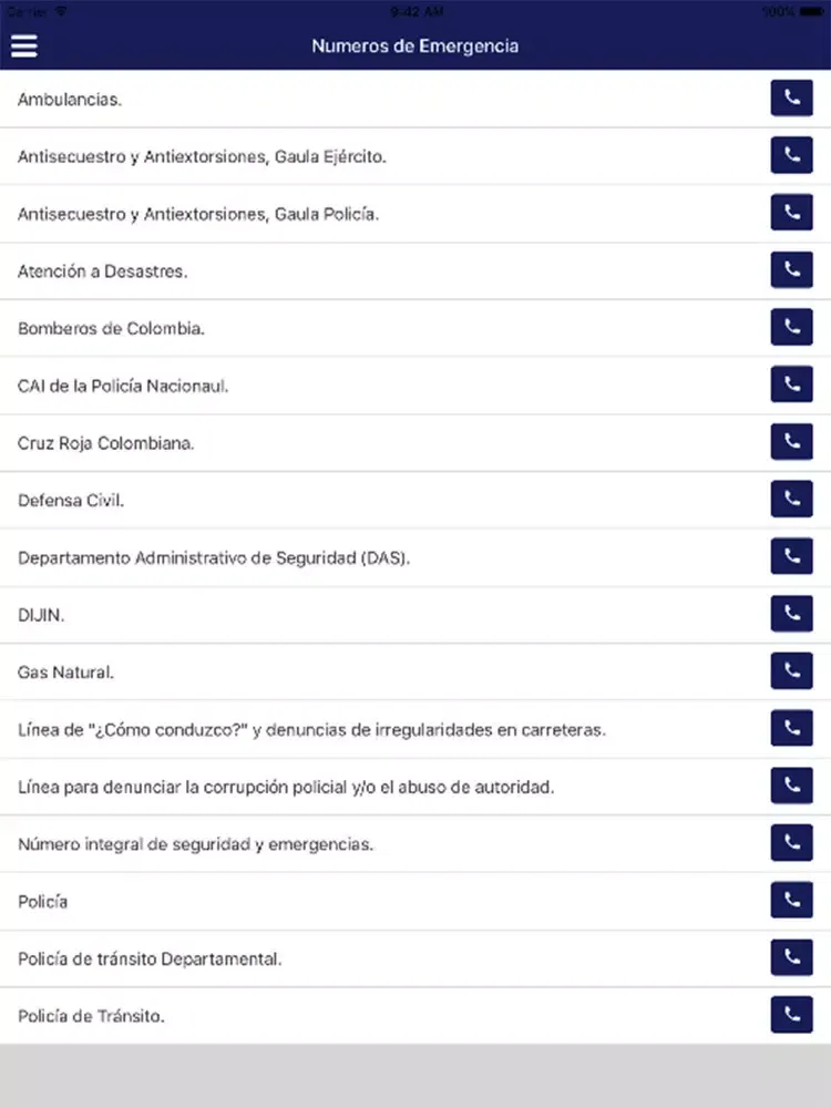 Unitropico ASCUN iPad  Screenshots