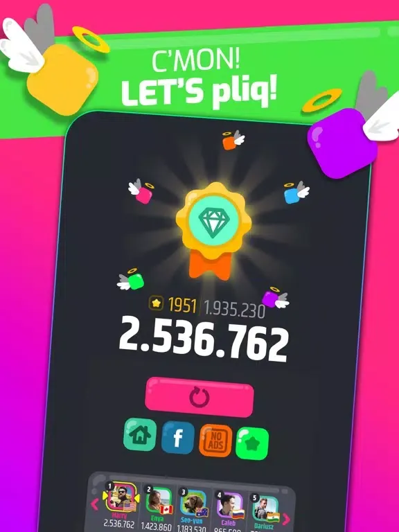 Capturas de pantalla de pliq: A Marvelous Puzzle Game iPad 
