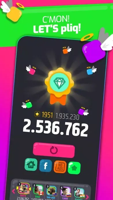 Capturas de pantalla de pliq: A Marvelous Puzzle Game