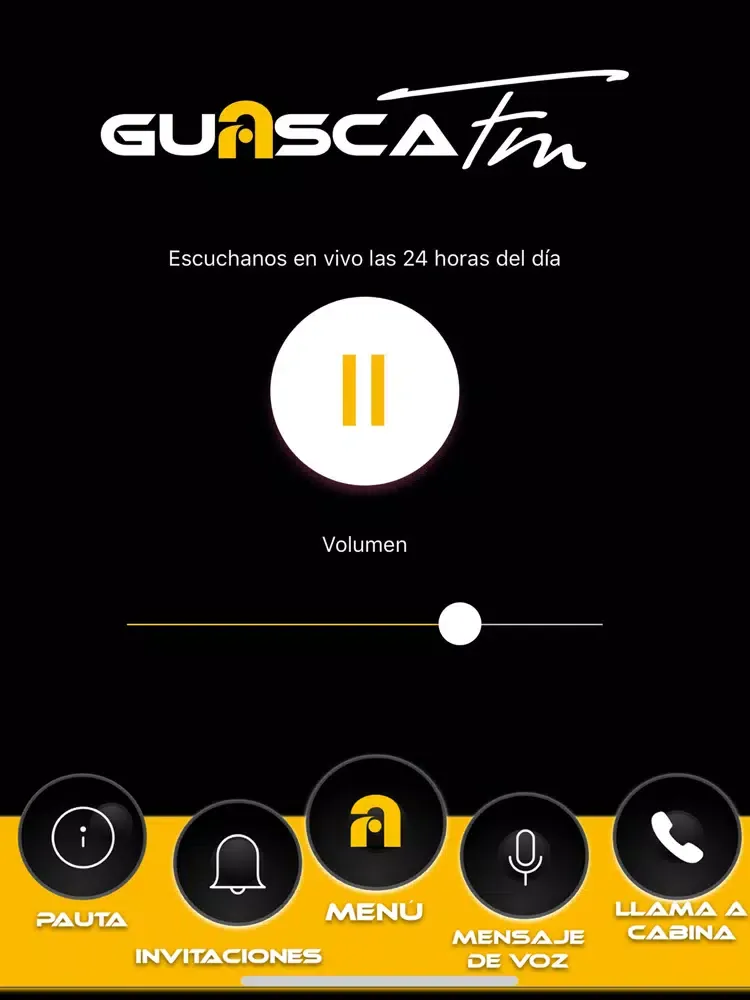 Скриншоты Guasca FM 107.1 iPad 