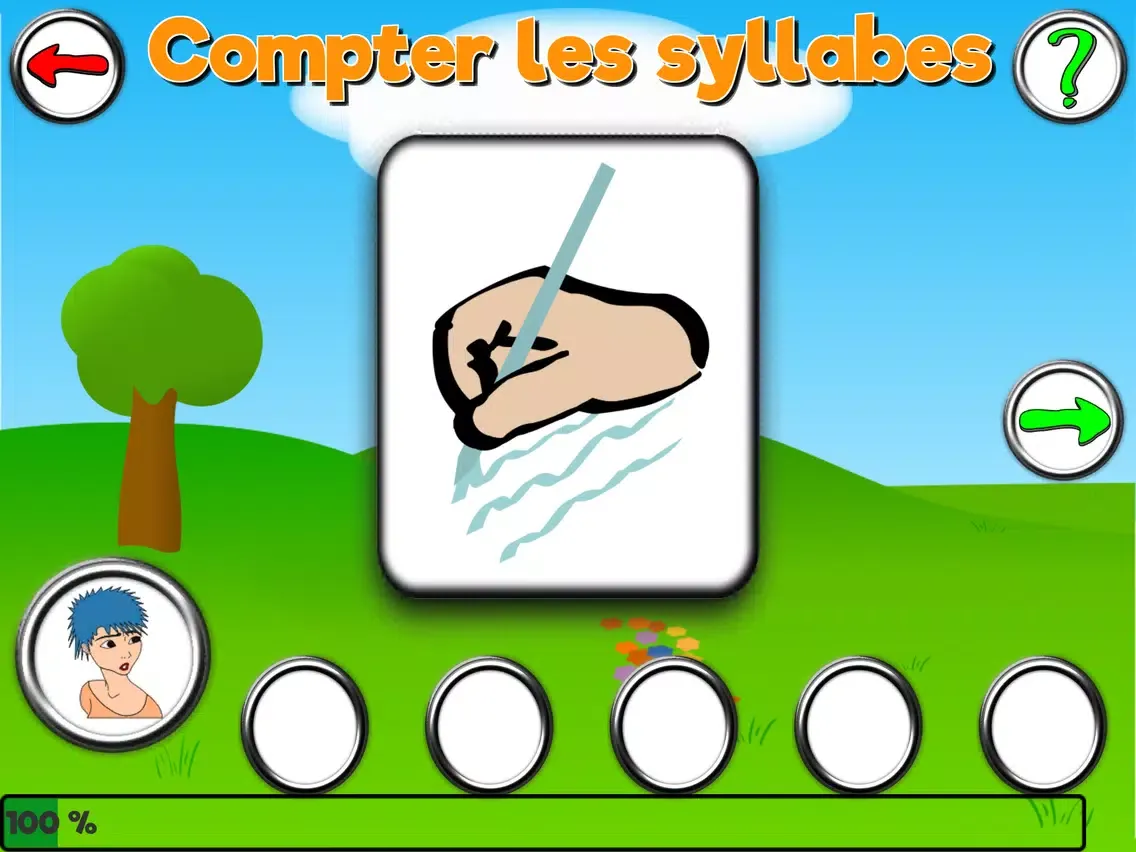 Tangkapan layar Phonologie - Exercices iPad 
