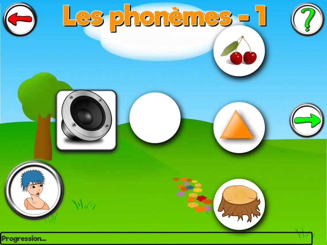 Tangkapan layar Phonologie - Exercices iPad 