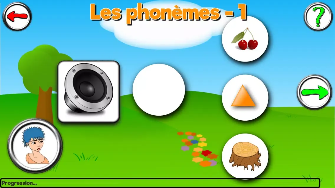 Tangkapan layar Phonologie - Exercices