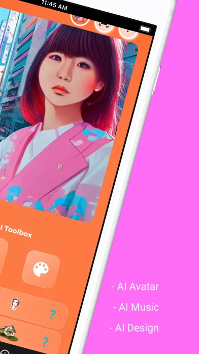 Creata AI Art & Chat سکرین شاٹس