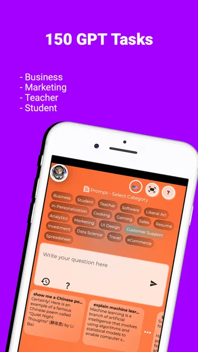 Creata AI Art & Chat سکرین شاٹس