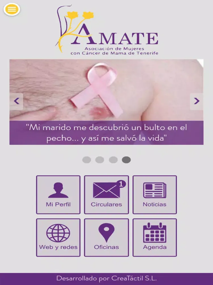 Tangkapan layar AMATE TENERIFE iPad 