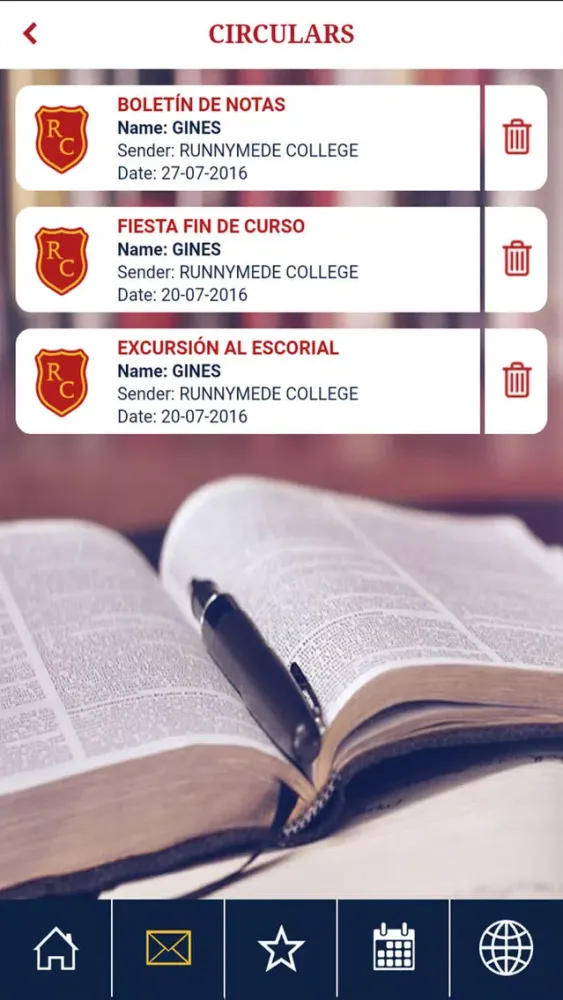 Capturas de pantalla de Runnymede College