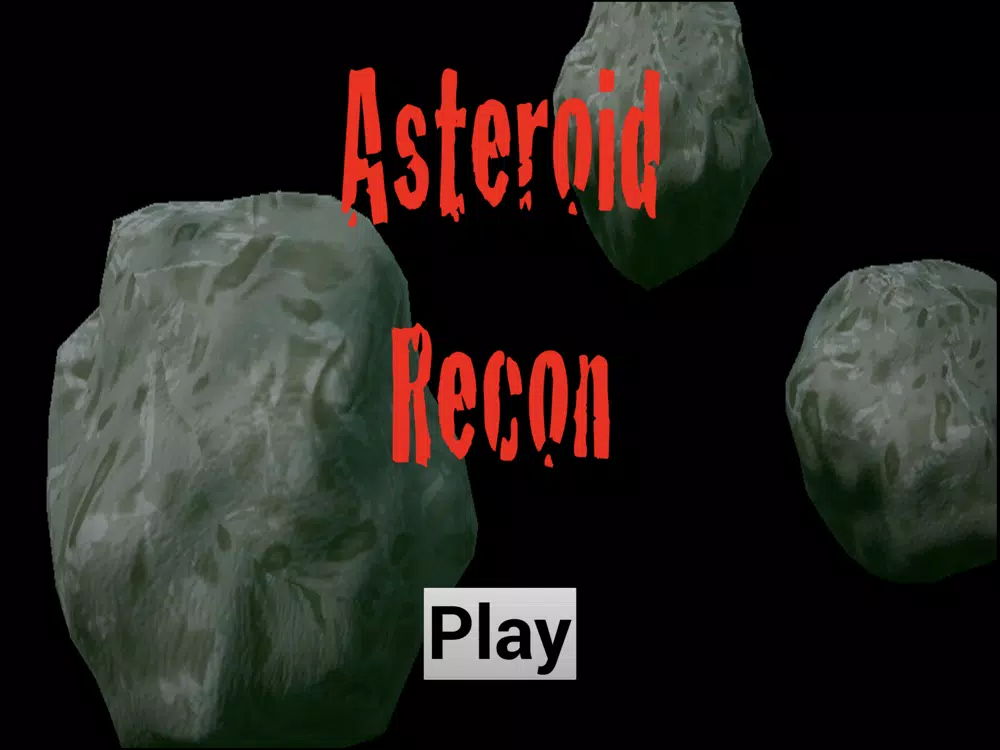 Tangkapan skrin Asteroid Recon iPad 