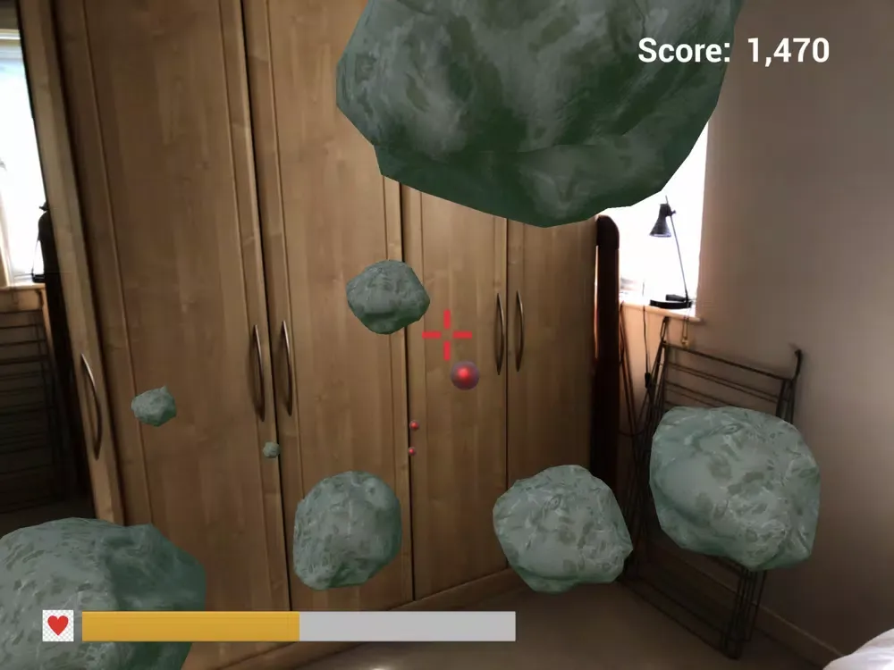 Screenshot di Asteroid Recon iPad 