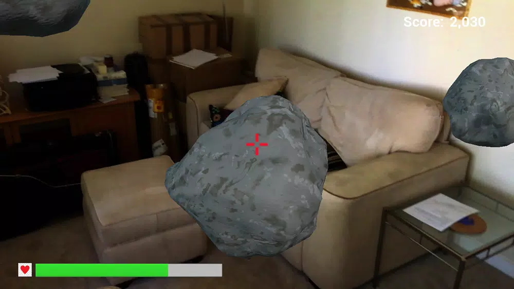 Tangkapan skrin Asteroid Recon