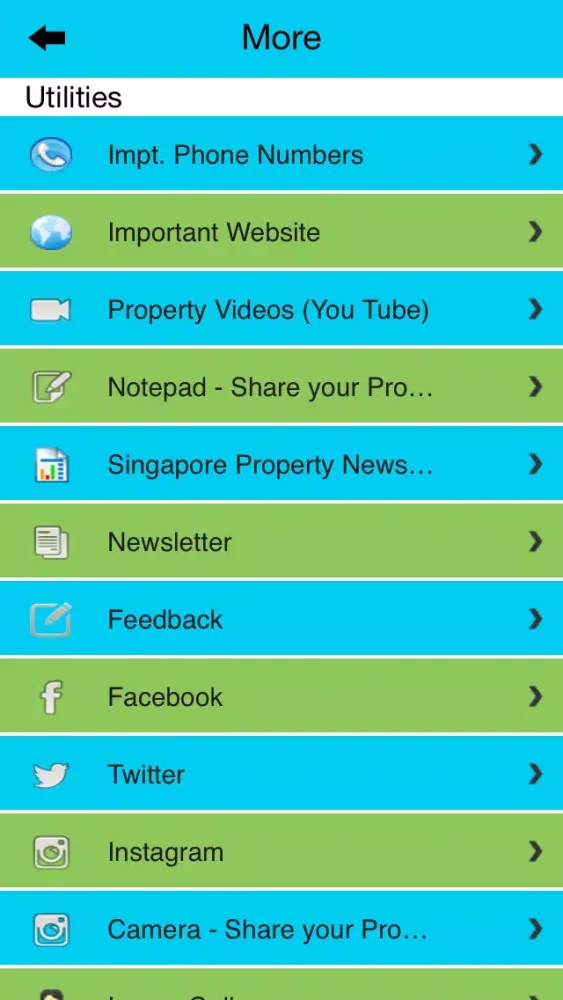 Ảnh chụp màn hình của Alibaba Property