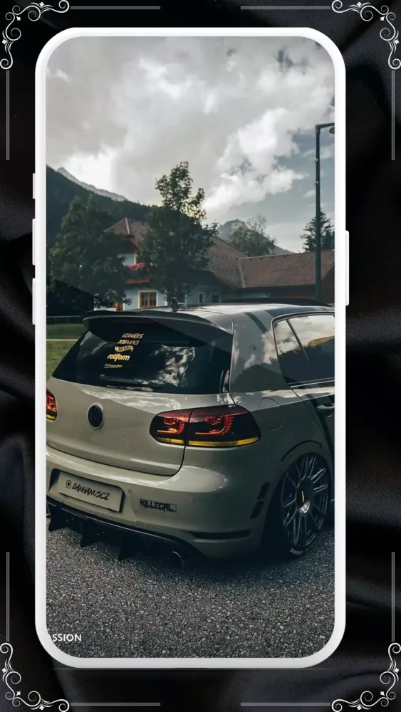 Capturas de tela do Golf Mk6 Wallpaper