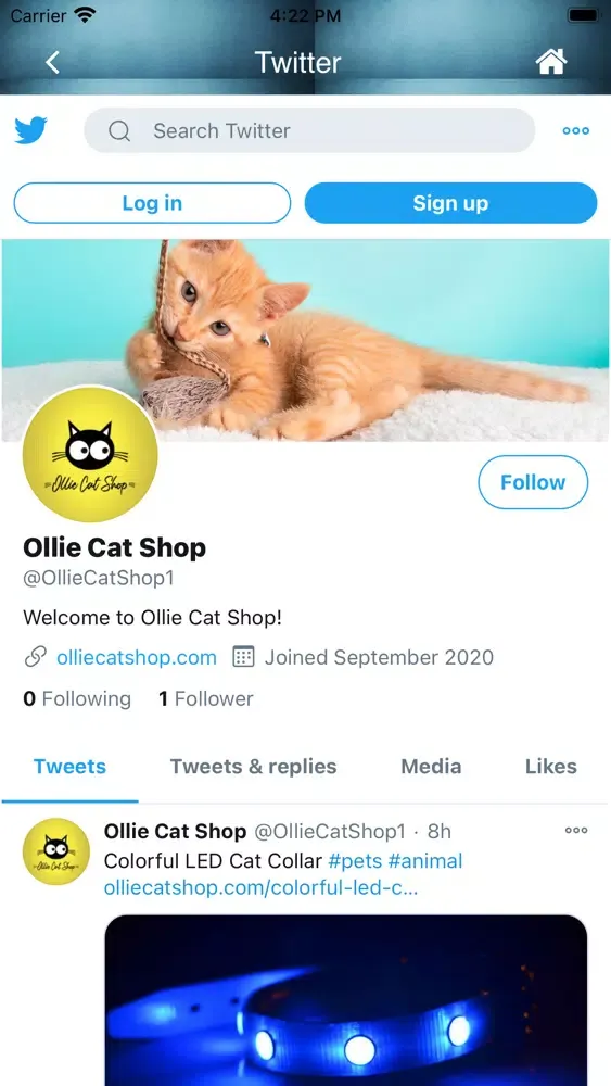 Ollie Cat Shop Screenshots