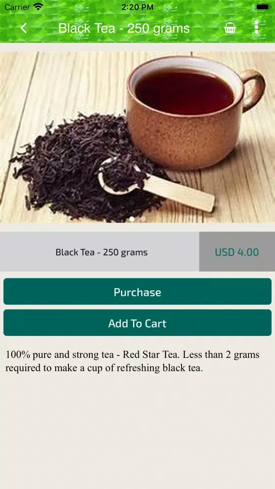 Tea Powder स्क्रीनशॉट