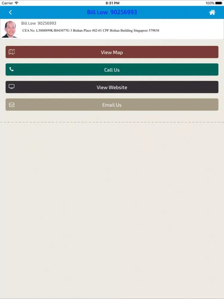 Скриншоты APT Property iPad 