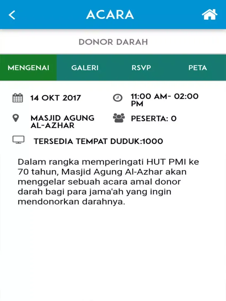 Capturas de tela do Masjid Agung Al-Azhar iPad 