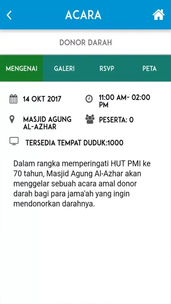 Capturas de tela do Masjid Agung Al-Azhar