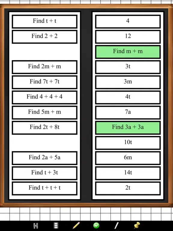 Algebra Year 7 Maths iPad  スクリーンショット