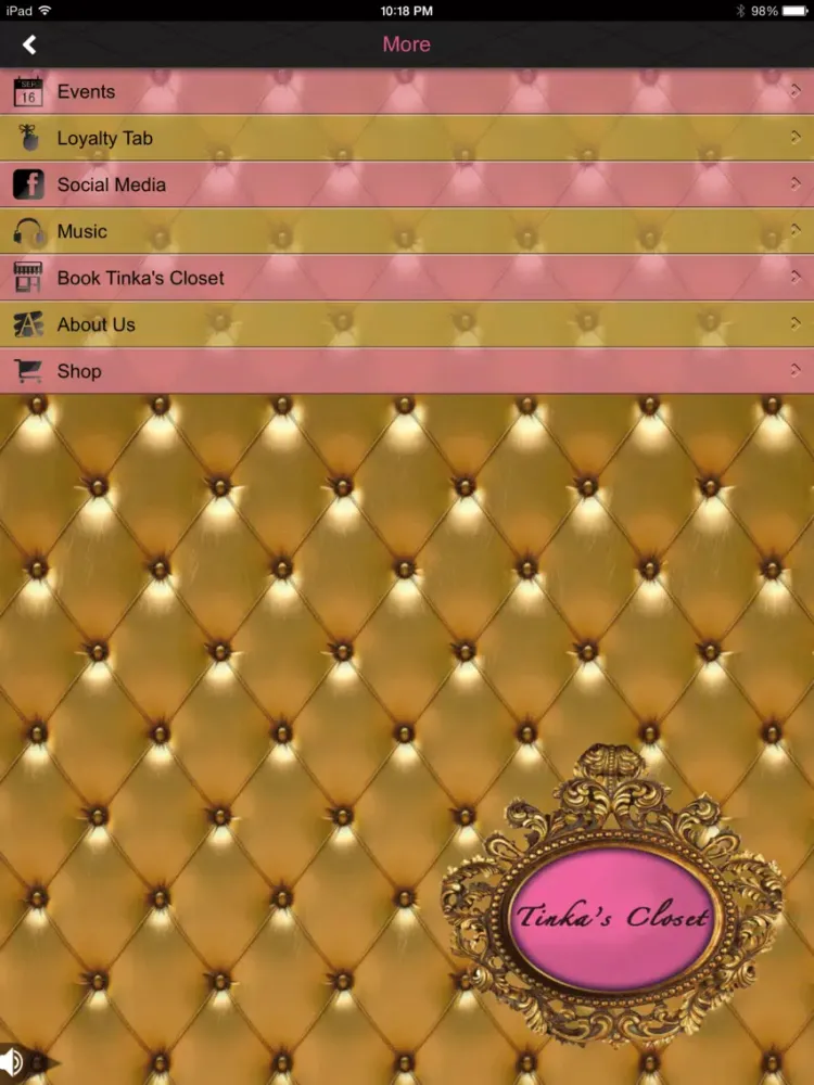 Capturas de tela do Tinka's Closet iPad 