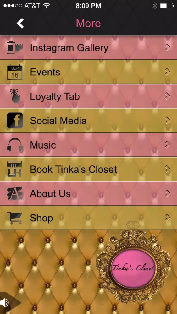 Capturas de tela do Tinka's Closet