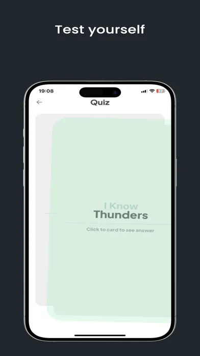 ภาพหน้าจอของ Decksy: AI Vocabulary Tracker