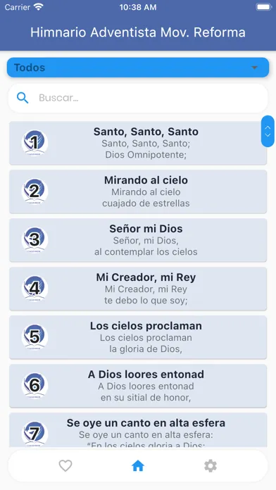 Screenshot di Himnario Adventista SMIUP