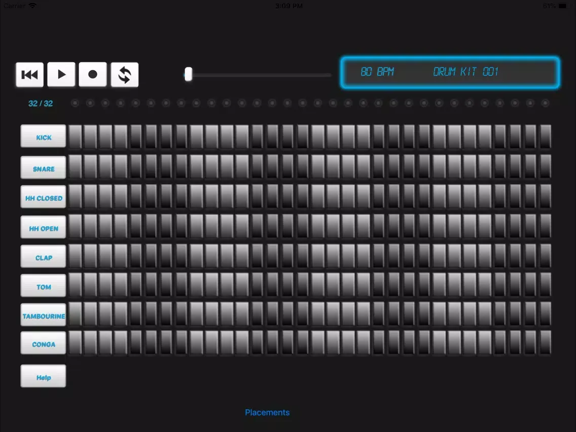 Скриншоты BeatMakerHD iPad 