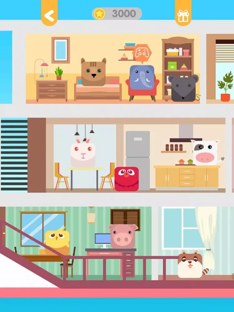 Animal Line Way iPad  Screenshots