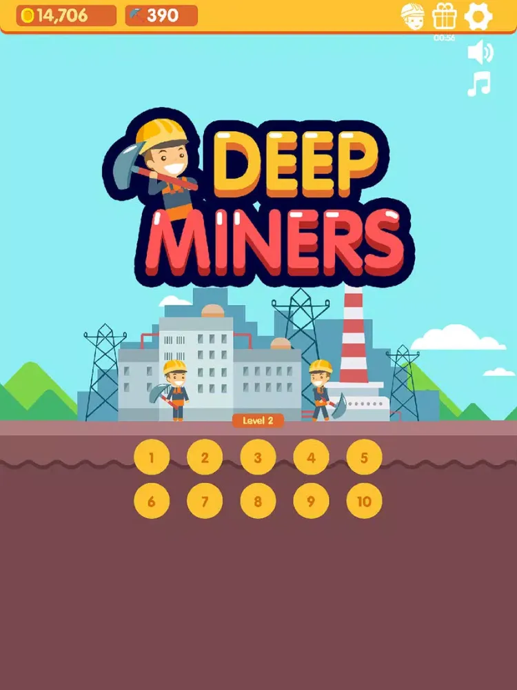 Deep Miners iPad  Screenshots