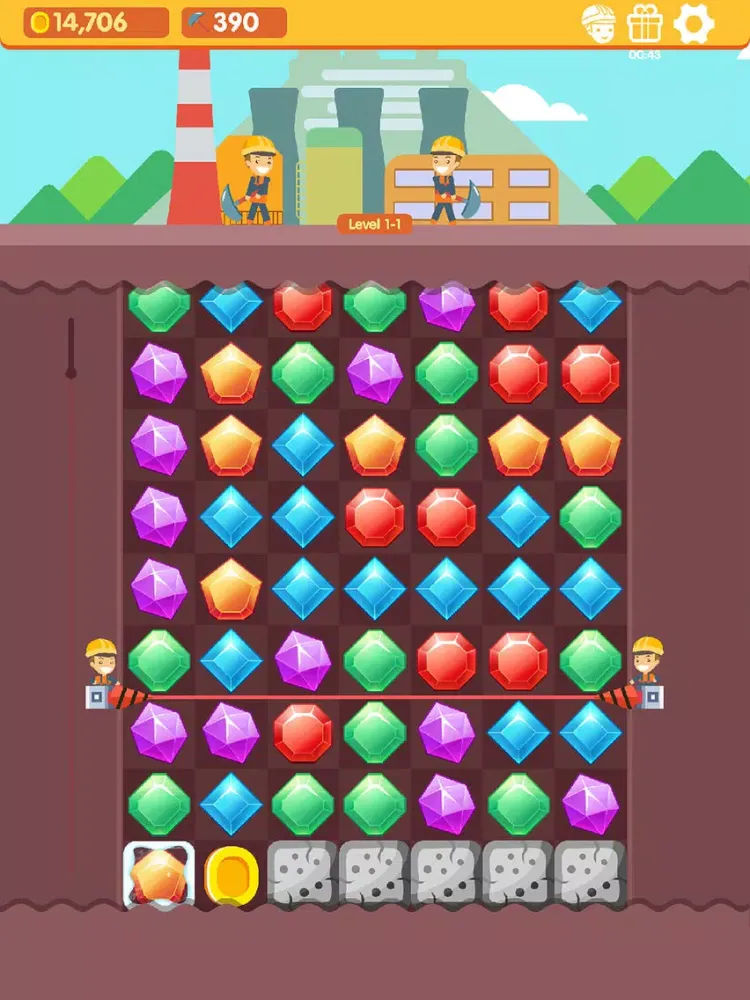 Deep Miners iPad  Screenshots