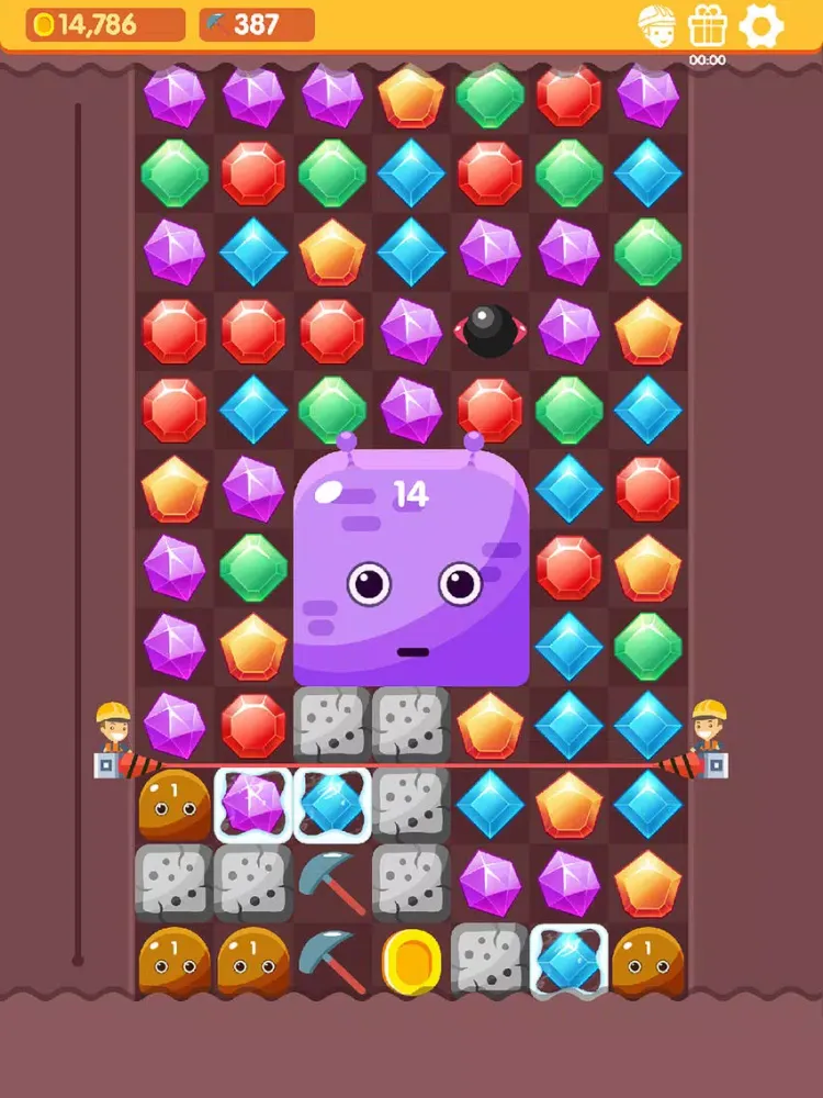 Deep Miners iPad  Screenshots