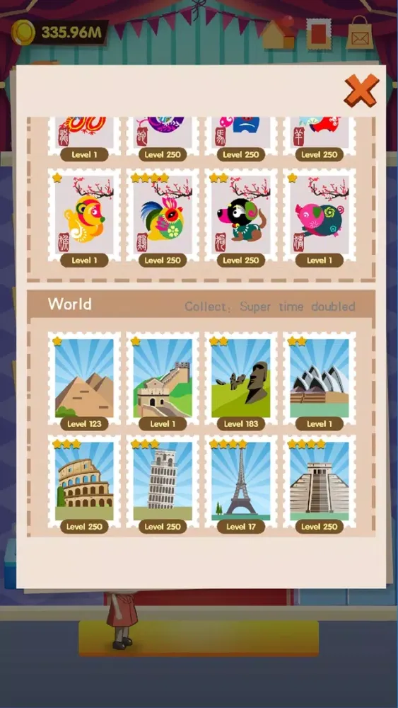 Tangkapan skrin Stamp Shop