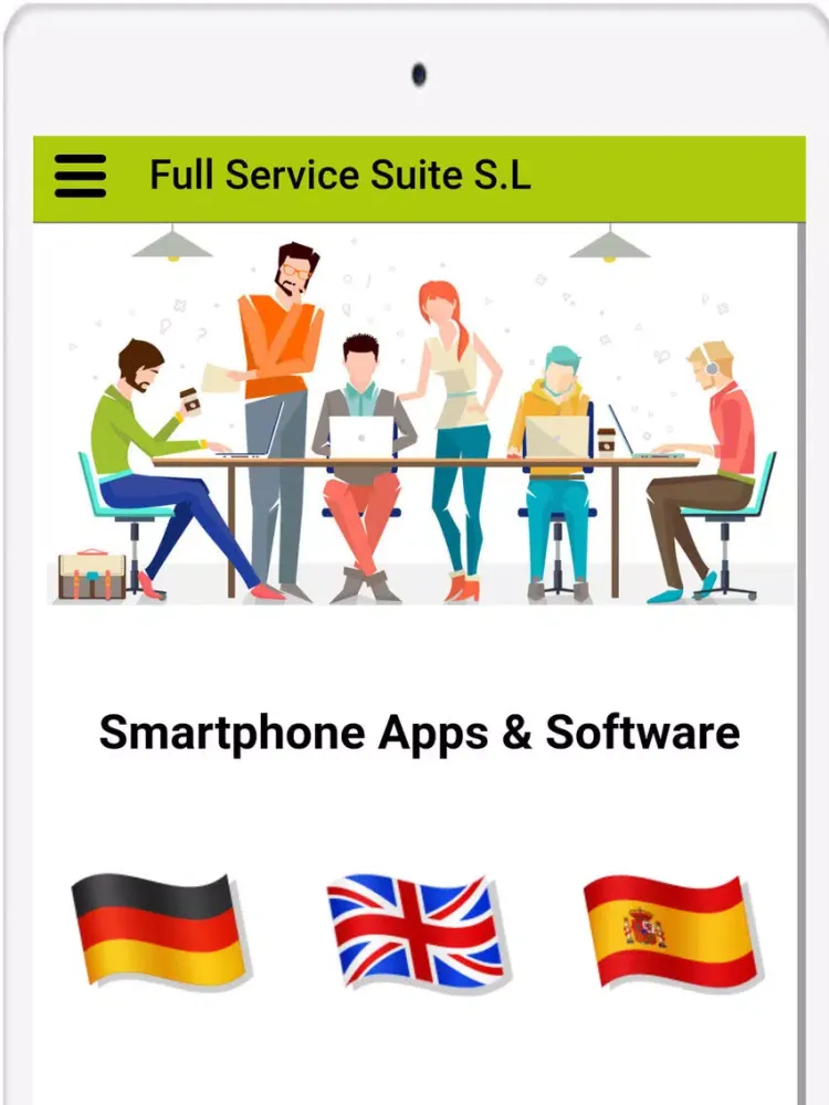 ภาพหน้าจอของ Full Service Suite S.L iPad 