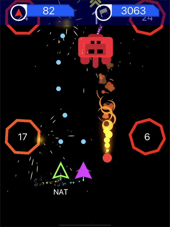 Zrzuty ekranu Space Survival: 2D Asteroids iPad 