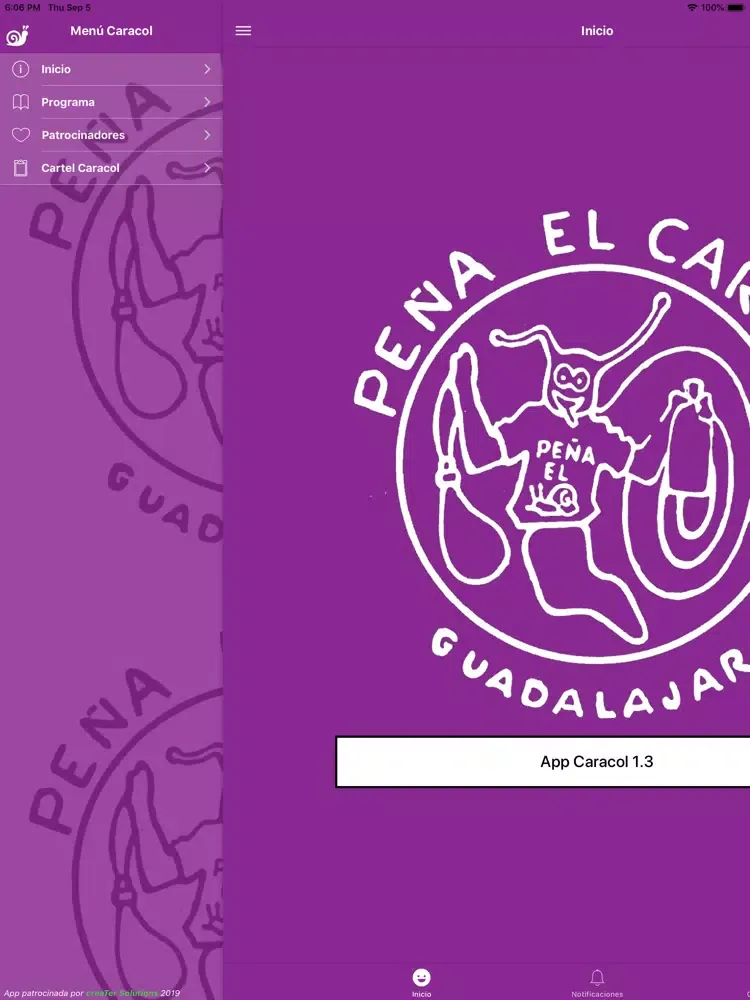 Capturas de tela do Peña El Caracol iPad 