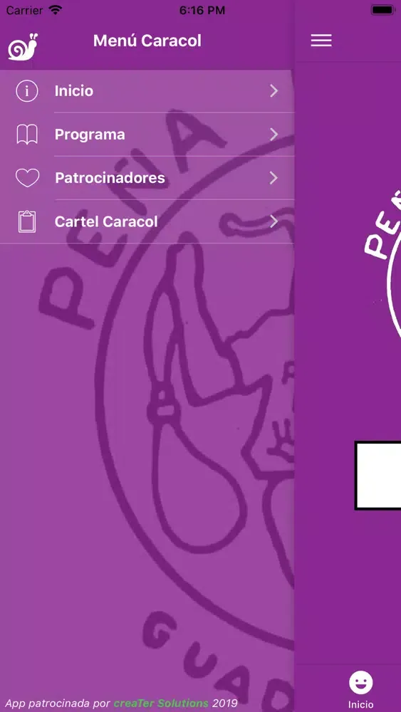 Capturas de tela do Peña El Caracol