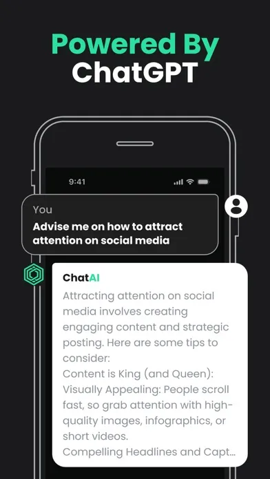 ChatBy AI Chat Bot Keyboard スクリーンショット