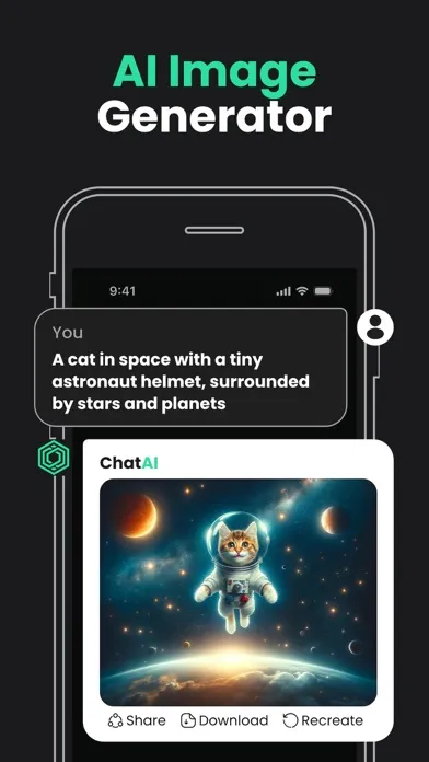 ChatBy AI Chat Bot Keyboard スクリーンショット