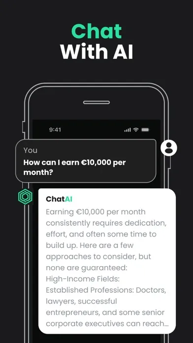 ChatBy AI Chat Bot Keyboard スクリーンショット