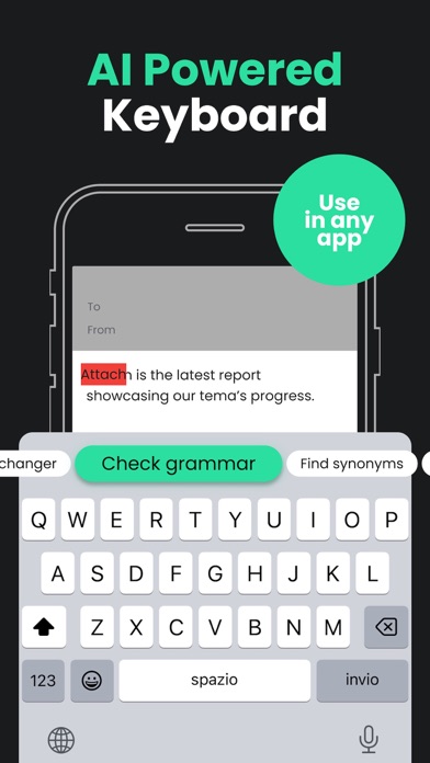 ภาพหน้าจอของ ChatBy AI Chat Bot Keyboard