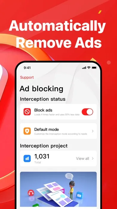 Tangkapan skrin Ads Blocker - Fast & Complete
