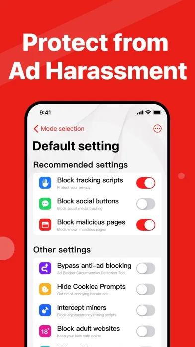 Tangkapan skrin Ads Blocker - Fast & Complete